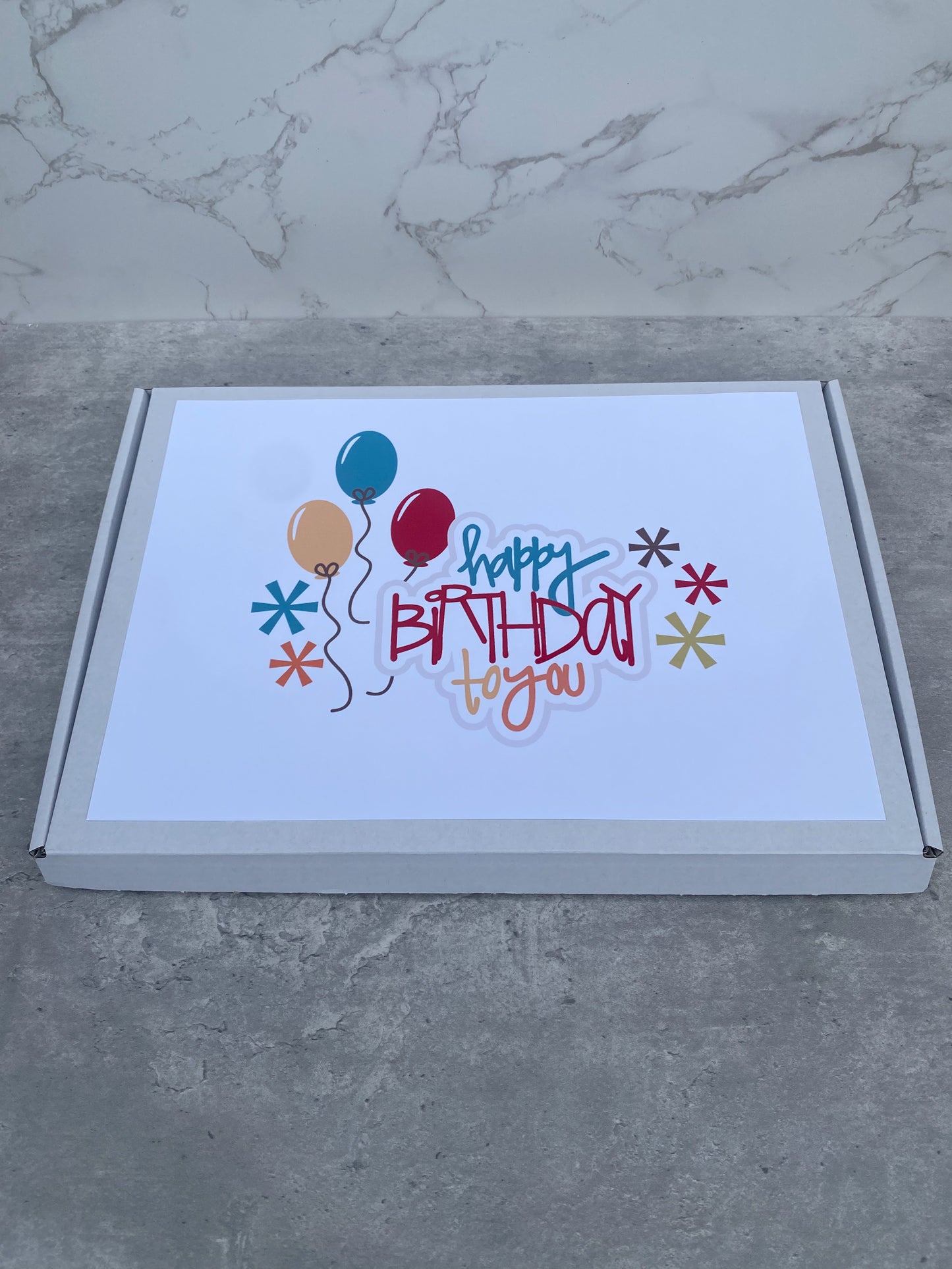 Happy Birthday Poem Box for Husband/Wife/Partner