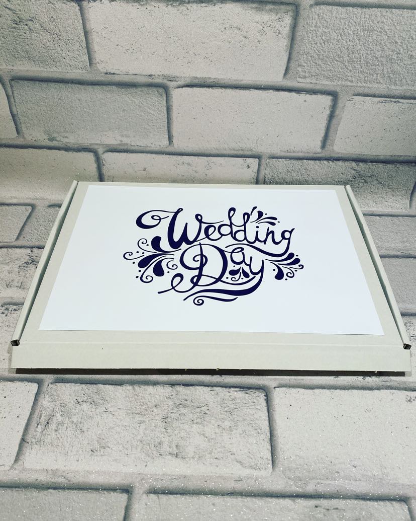 Wedding Day - Chocolate Poem Box Gift for Husband/Wife