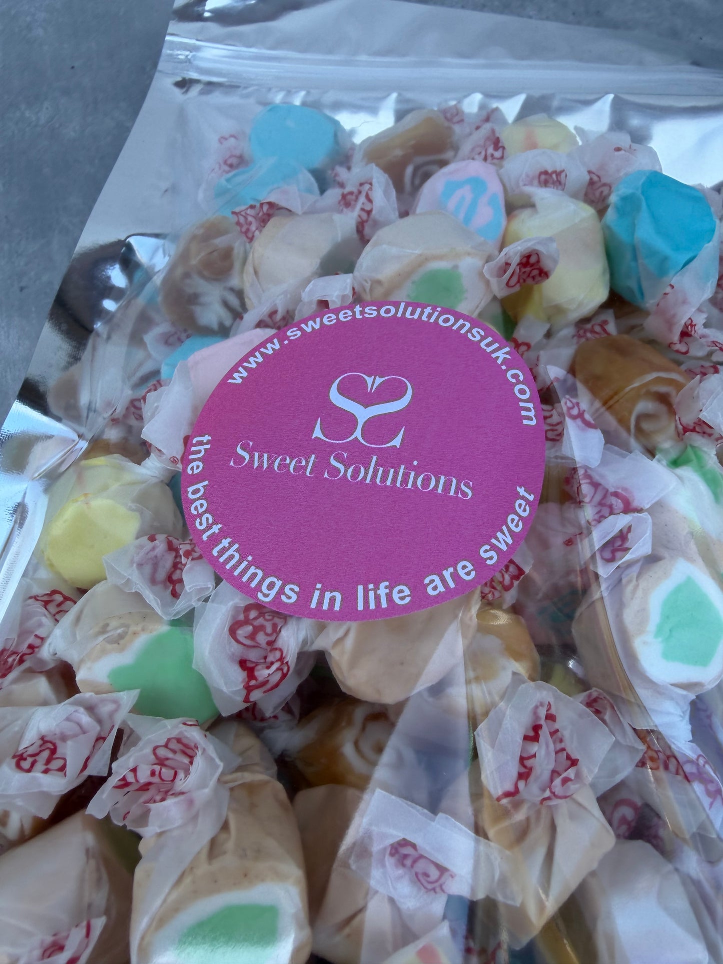 Create Your Own Salt Water Taffy Bag - 500g
