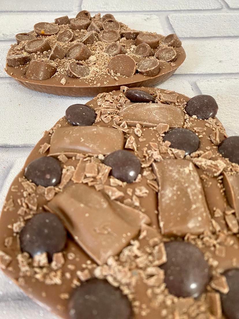 'World's Best Mummy' Belgium Chocolate Heart Slab