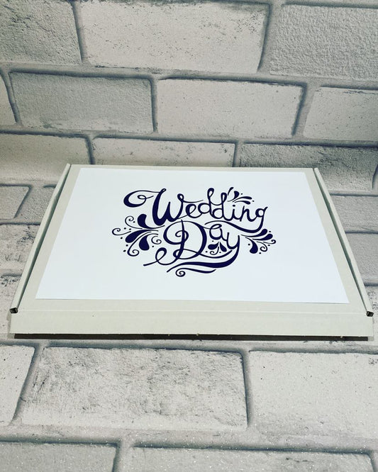 Wedding Day - Chocolate Poem Box Gift for Husband/Wife